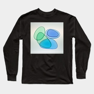 Cool Modern Stones Long Sleeve T-Shirt